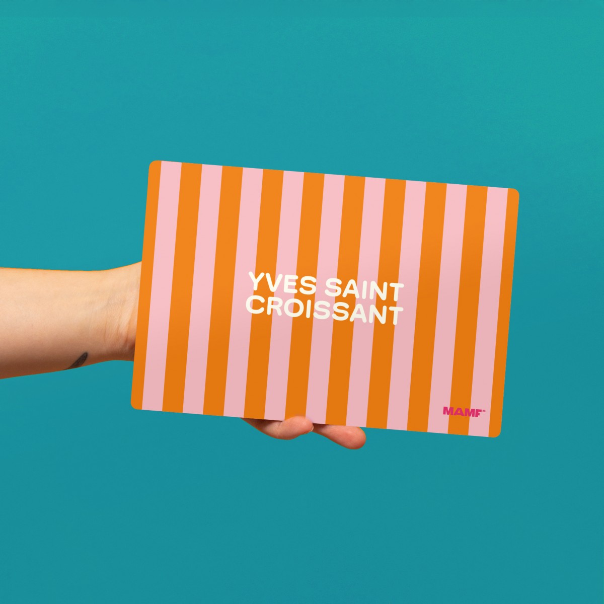 MAMF® "Yves Saint Croissant" Frühstücksbrettchen