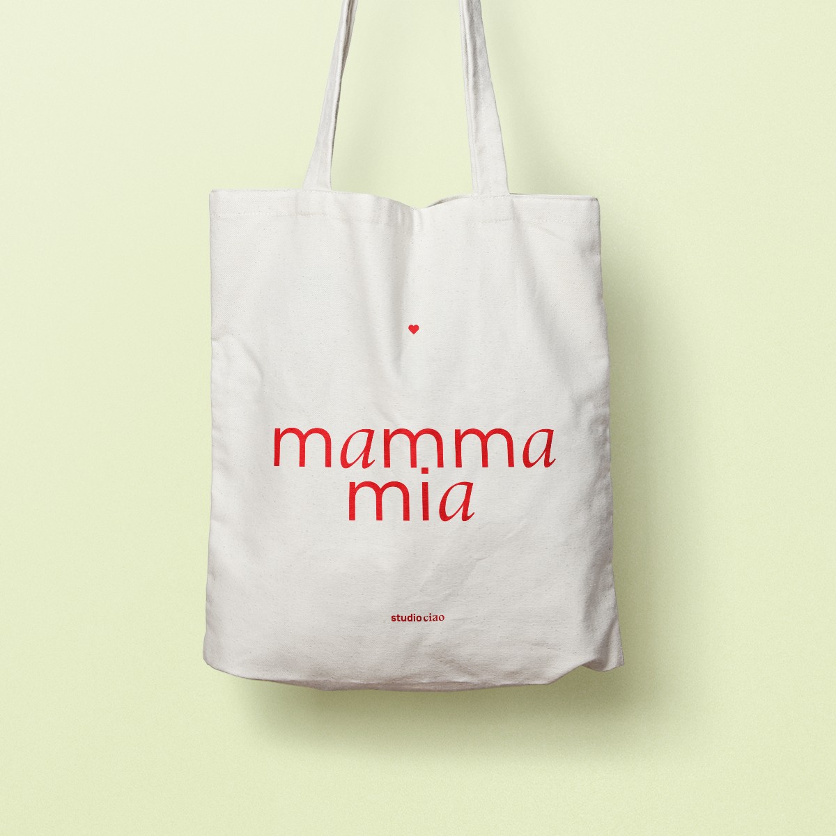 Mamma Mia Jutebeutel – studio ciao