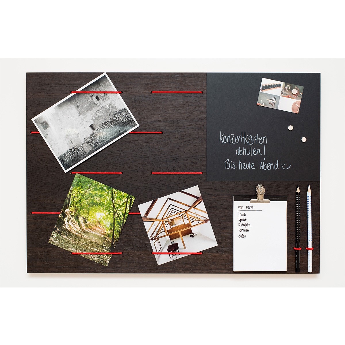 klotzaufklotz Memoboard Räuchereiche