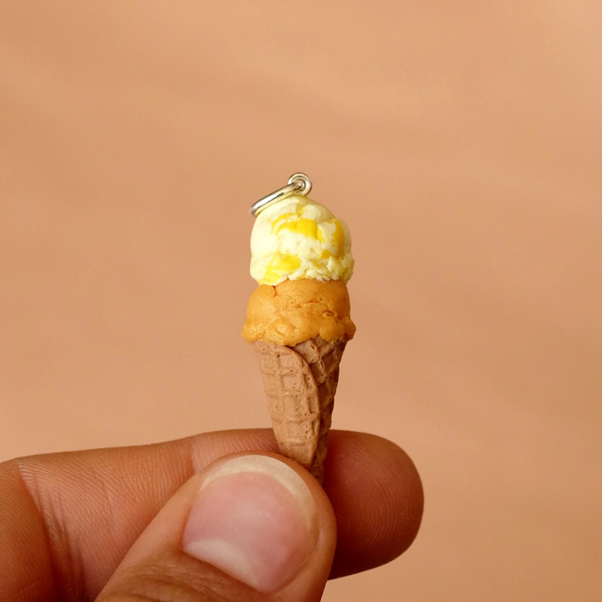 minischmidt miniEIS Mango-Zitrone Waffelhörnchen