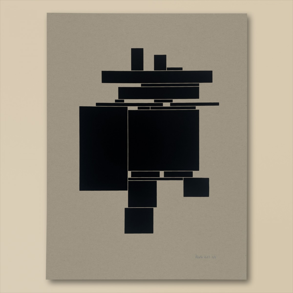 Print now - Riot later ● Off the grid V - Siebdruck