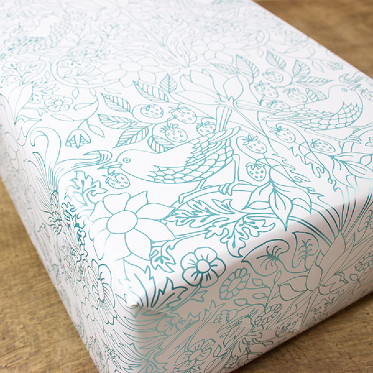 Bow & Hummingbird Geschenkpapier Strawberry Field
