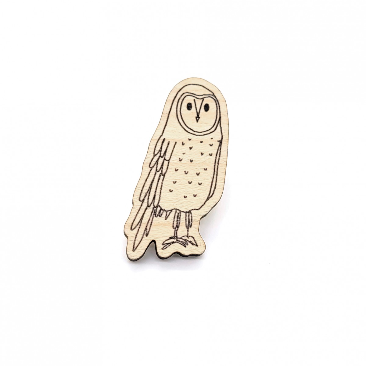sonst noch was? Holz Pin "Eule"