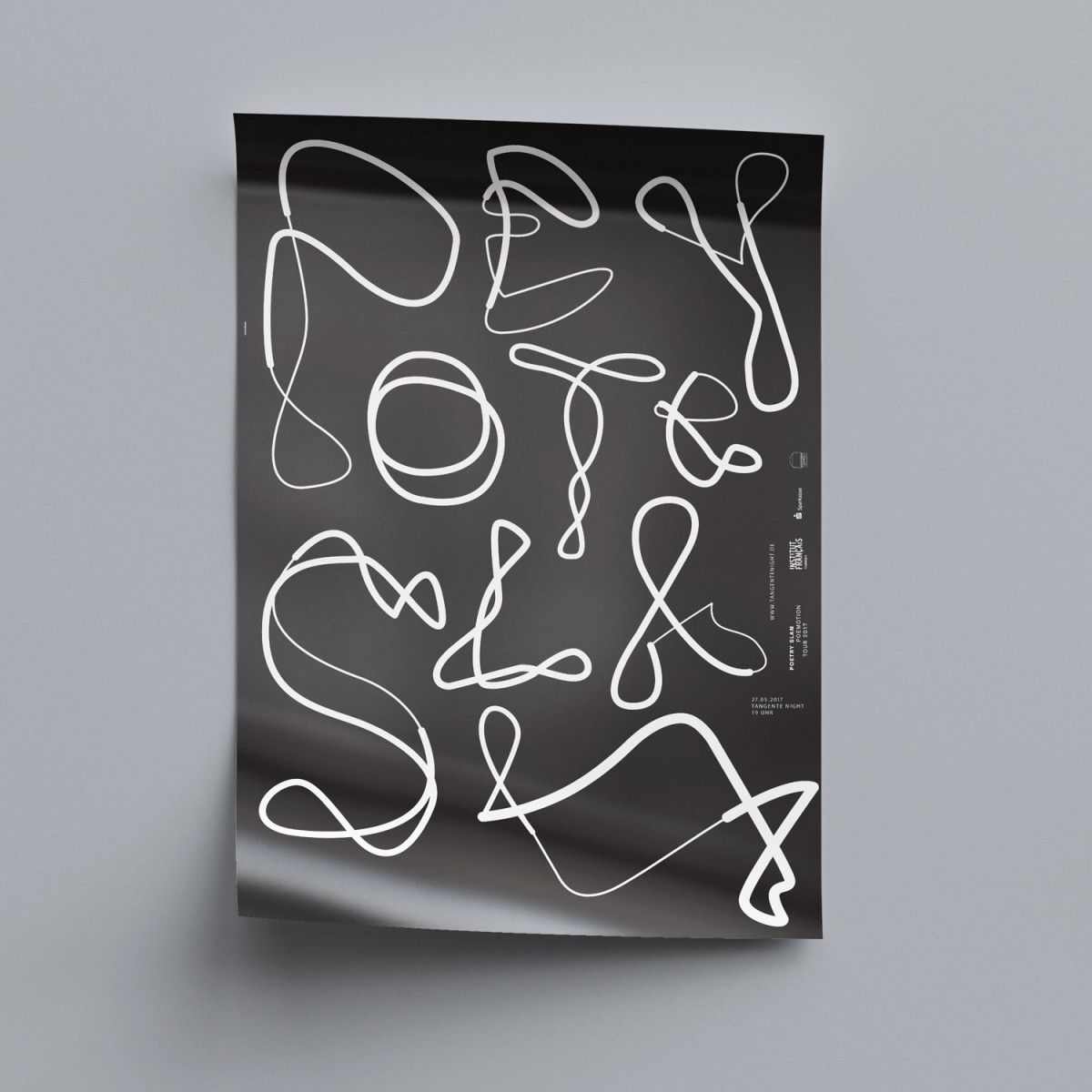 hinzkunst Plakat „Poetry Slam“ DIN A1