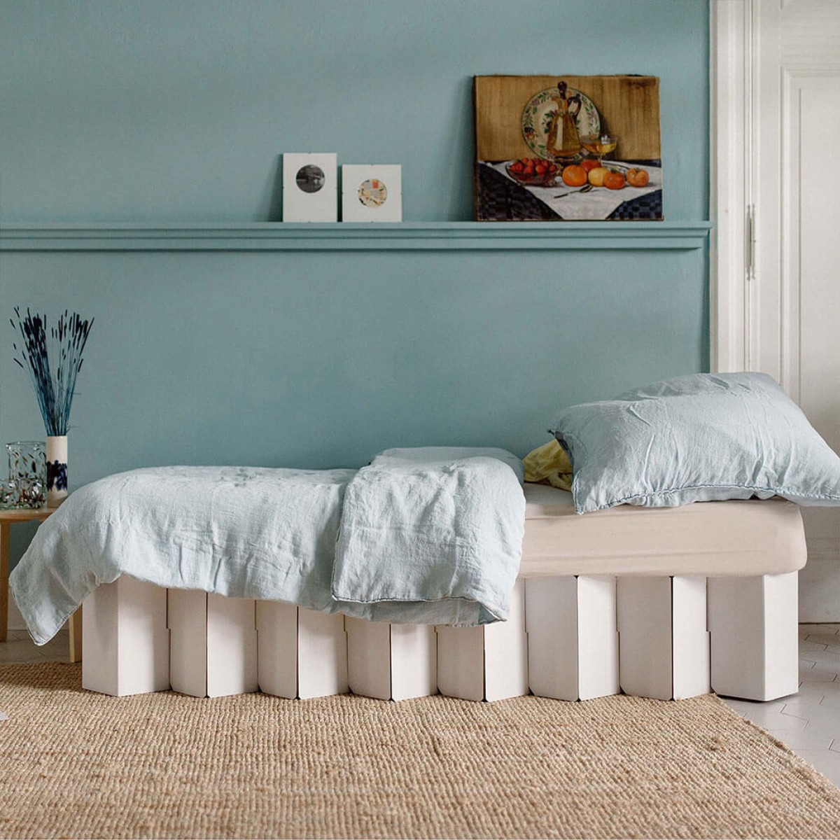 Nachhaltiges Bett 2.0 (weiß) | ROOM IN A BOX