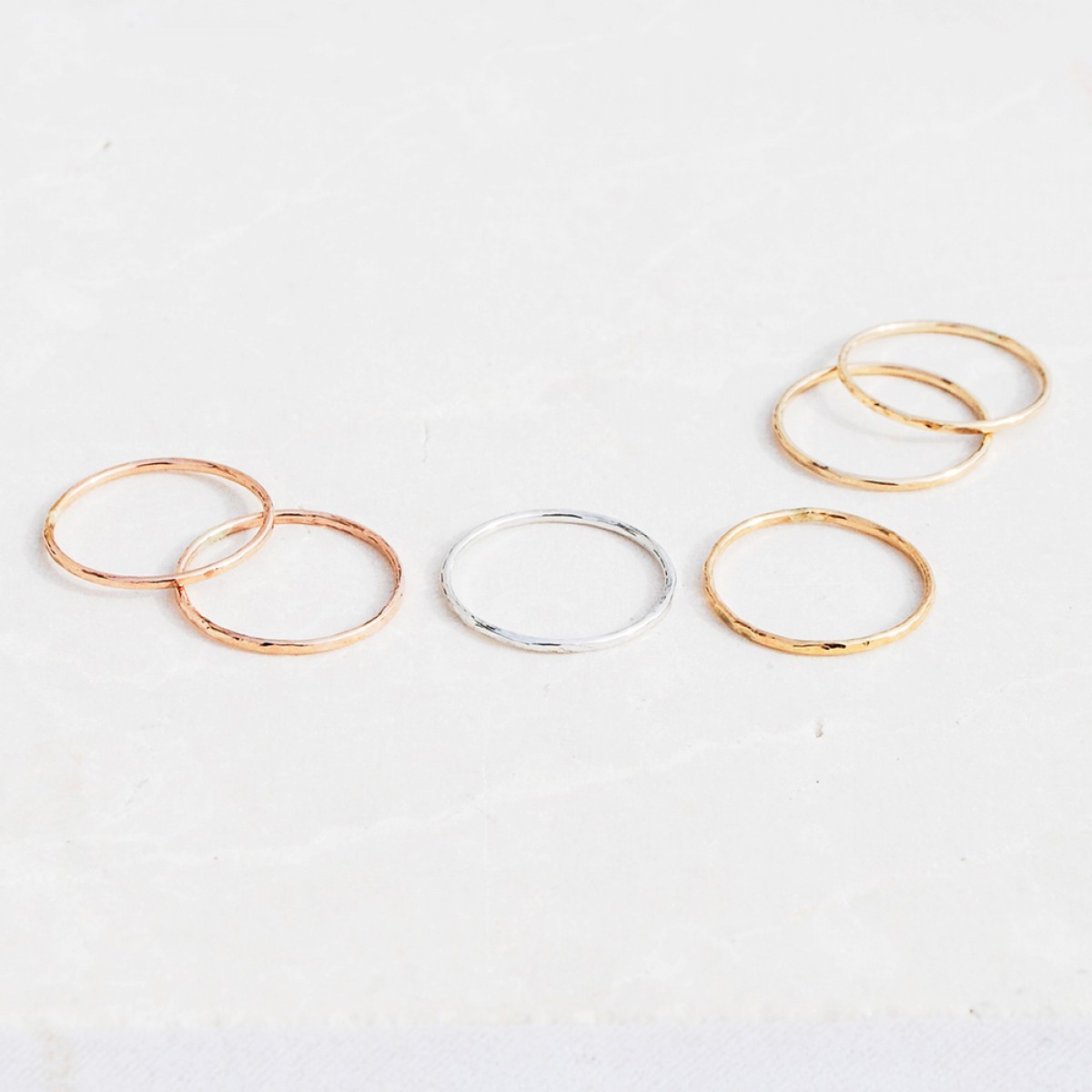 iloveblossom DELICATE FLOWER RING // gold