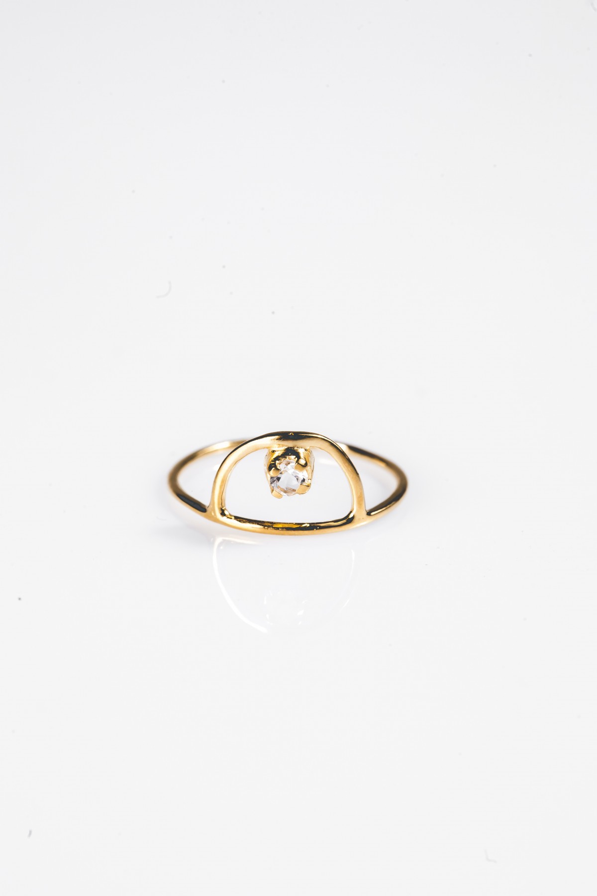 iloveblossom ICE DROP RING // gold