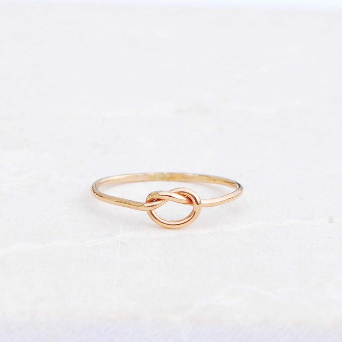 iloveblossom KNOTS OF LOVE RING // fine gold