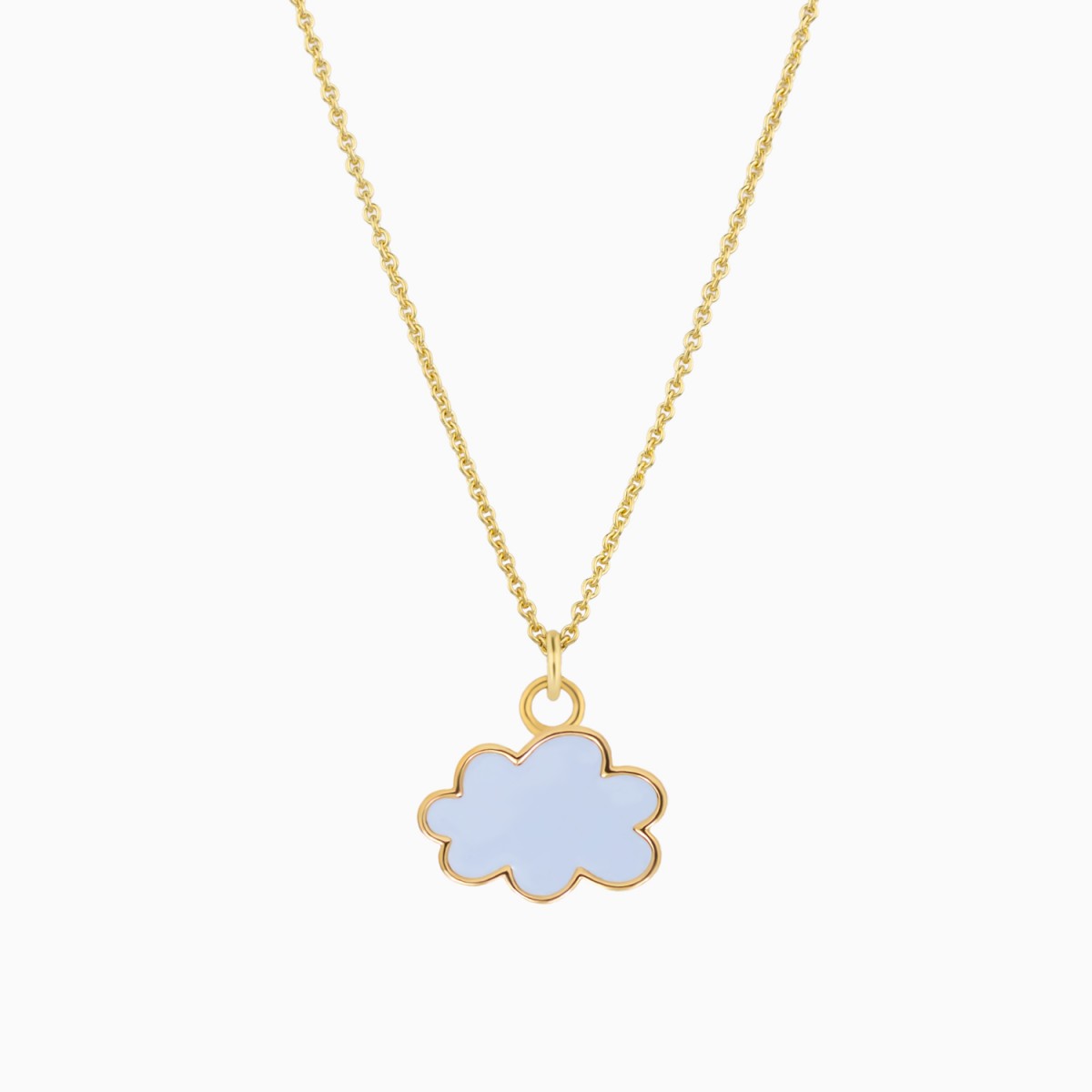 Wolke Halskette aus Gold Vermeil | Paeoni Colors 