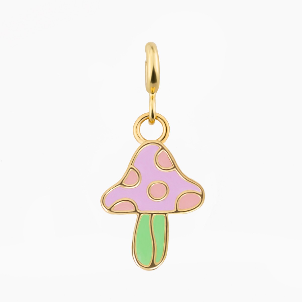 Pilz Charm Anhänger aus Gold Vermeil | Paeoni Colors