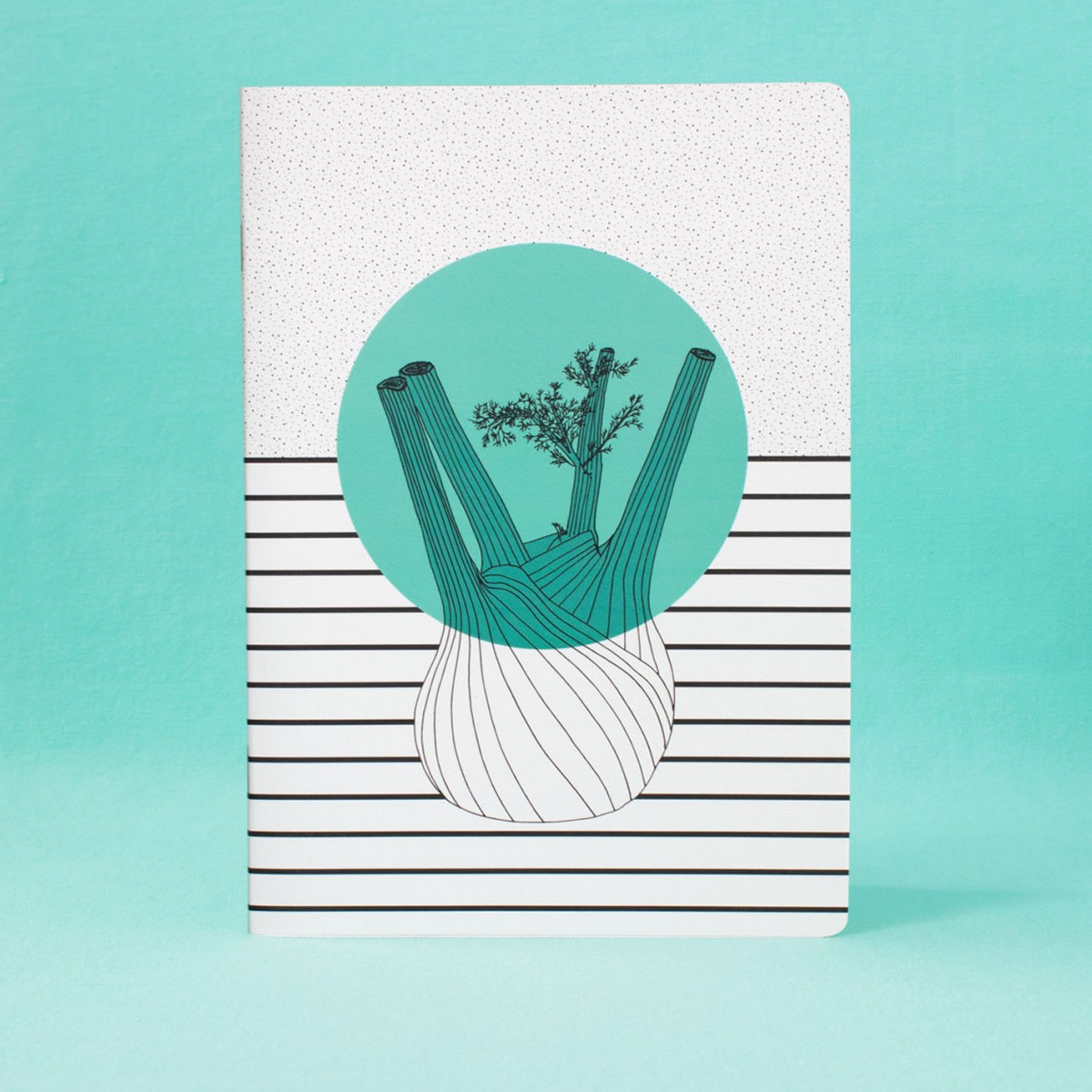 polypodium / Notizheft - A5 - Fenchel
