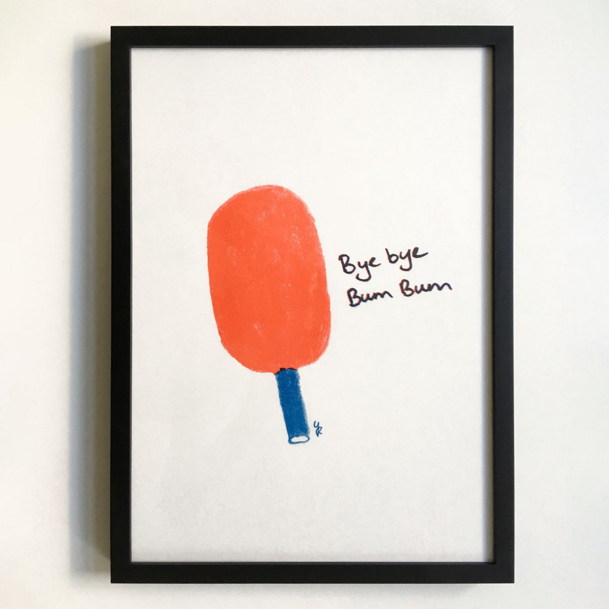 Bye Bye Bum Bum – Risografie, Din A3