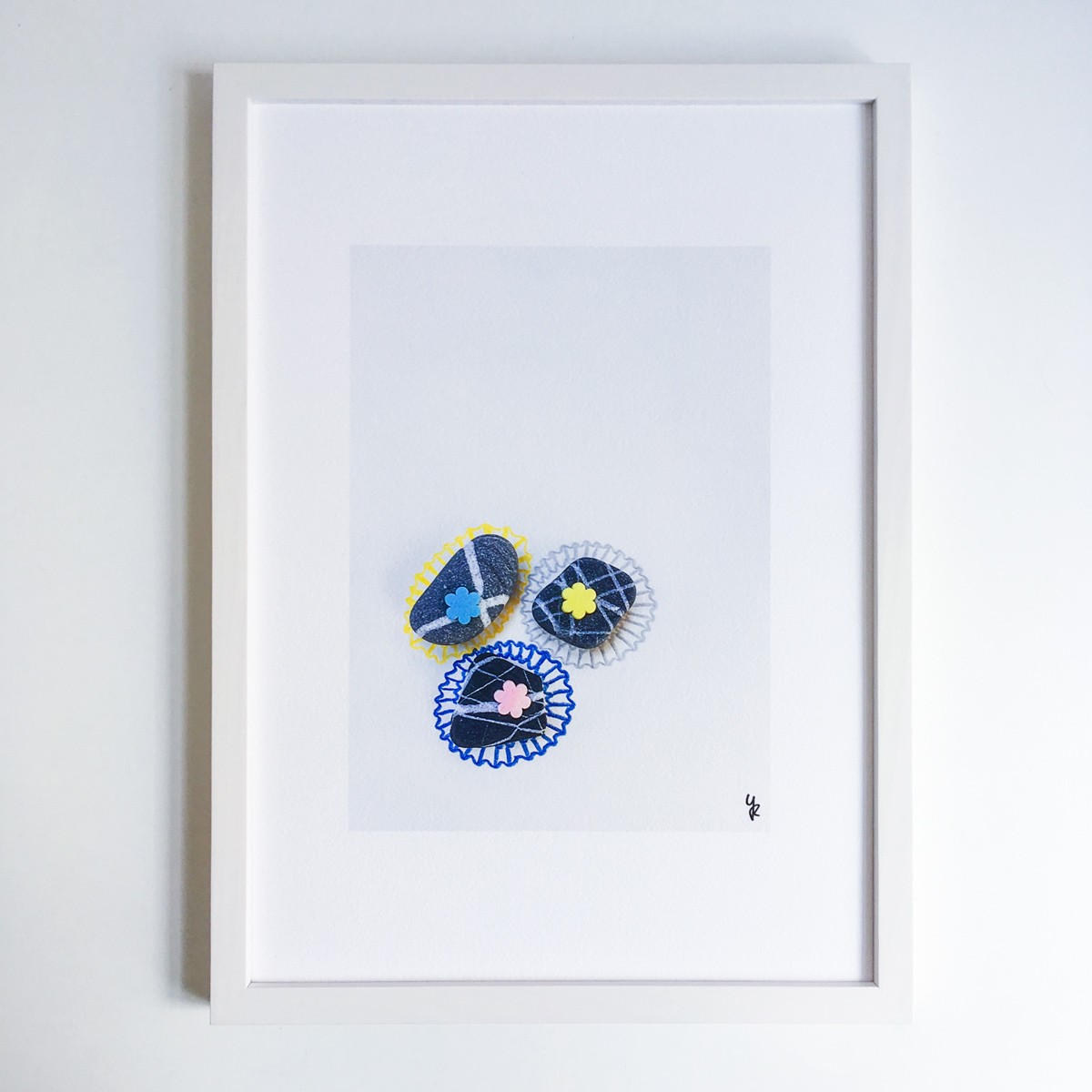 Chocolats Cailloux – Giclée-Kunstdruck, DIN A3