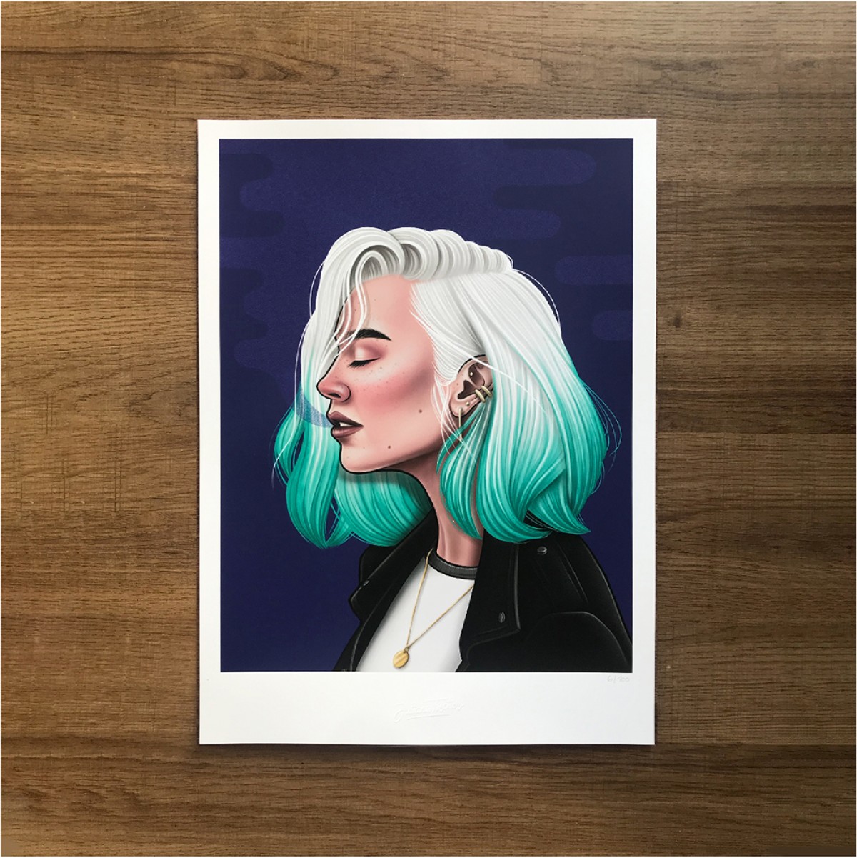 Juliana Fischer - Girls Girls Girls - No.6 - Kunstdruck, DIN A3