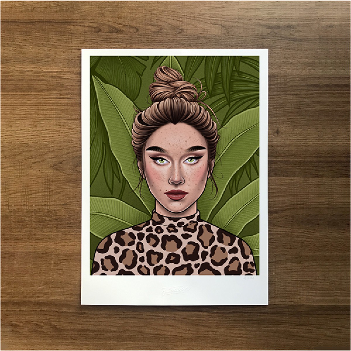 Juliana Fischer - Girls Girls Girls - No.3 - Kunstdruck, DIN A3