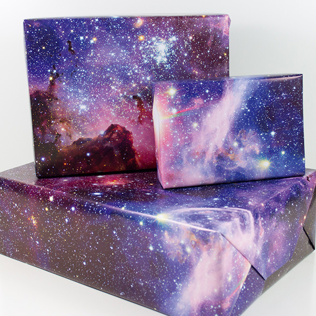 Bow & Hummingbird Geschenkpapier Sternenhimmel