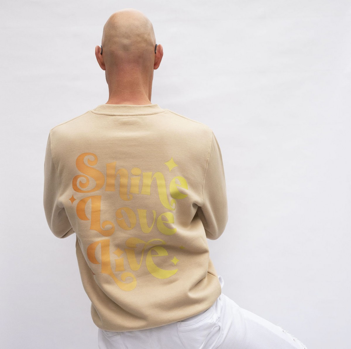SPARKLES OF LIGHT | Unisex Sweatshirt | SHINE LOVE LIVE