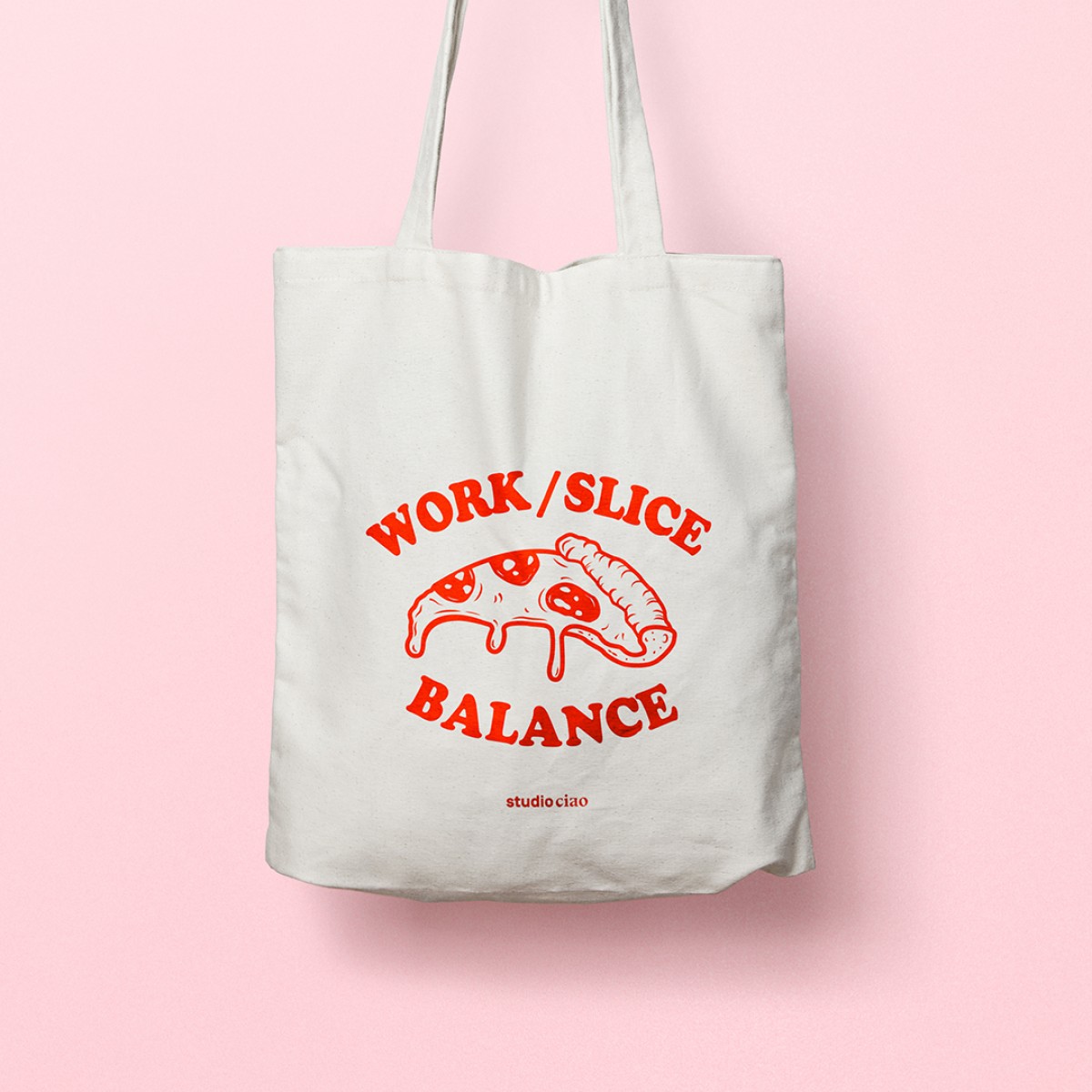 Work Slice Balance Jutebeutel – studio ciao