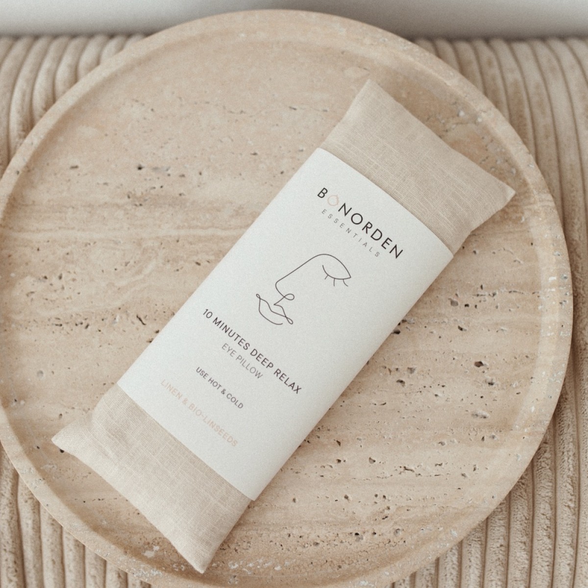 Bonorden Essentials Augenkissen 10 Minutes Deep Relax (Farbe: sand)
