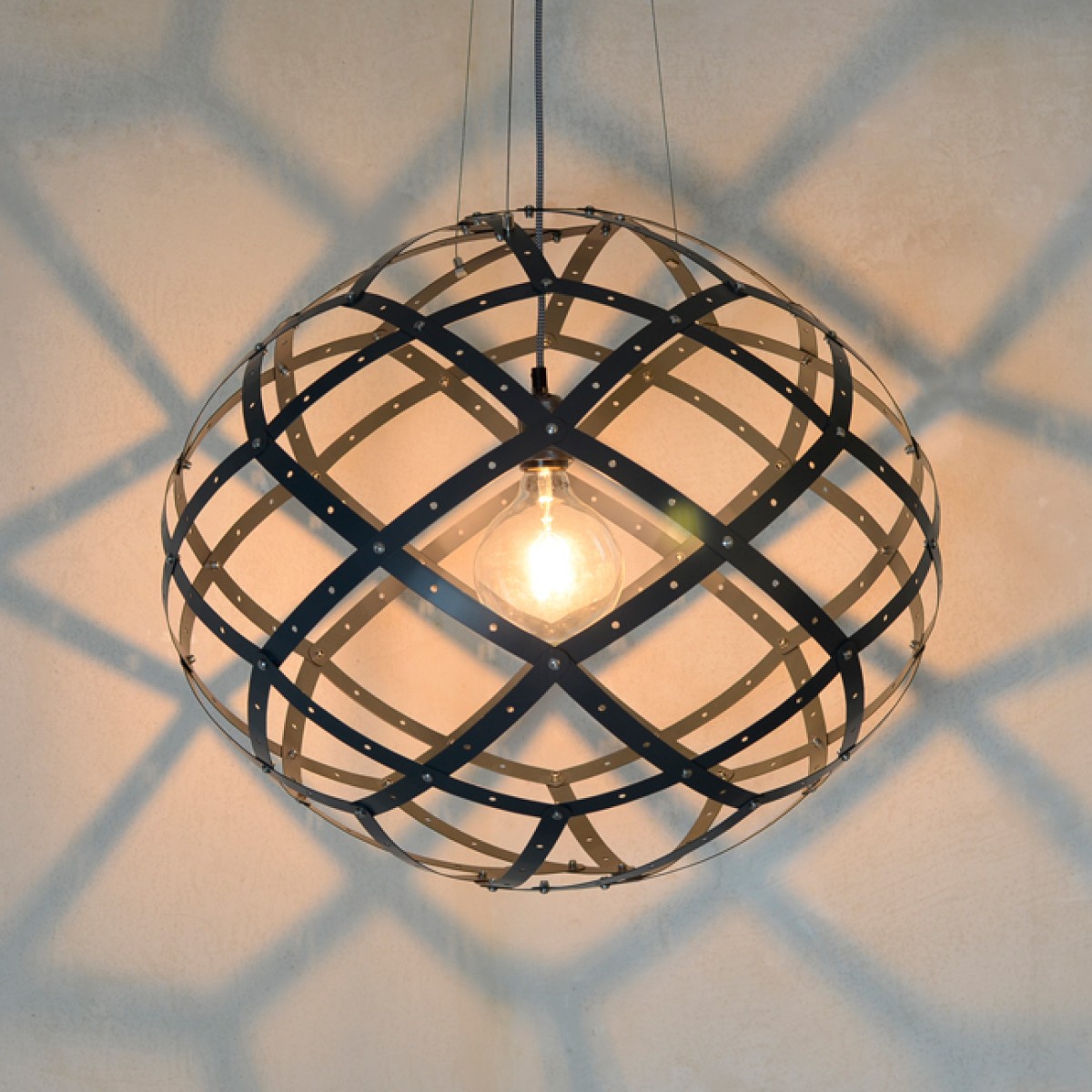 son of nils systemson Full-sphere Web Lampe