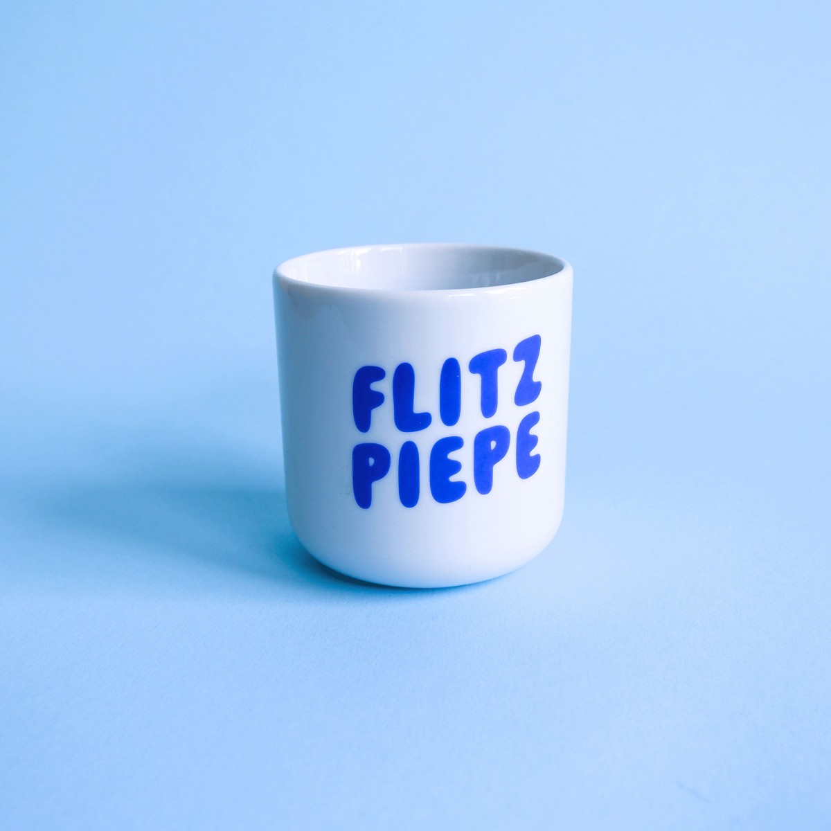 tinyday . Flitzpiepe Becher Kinderbecher . blau