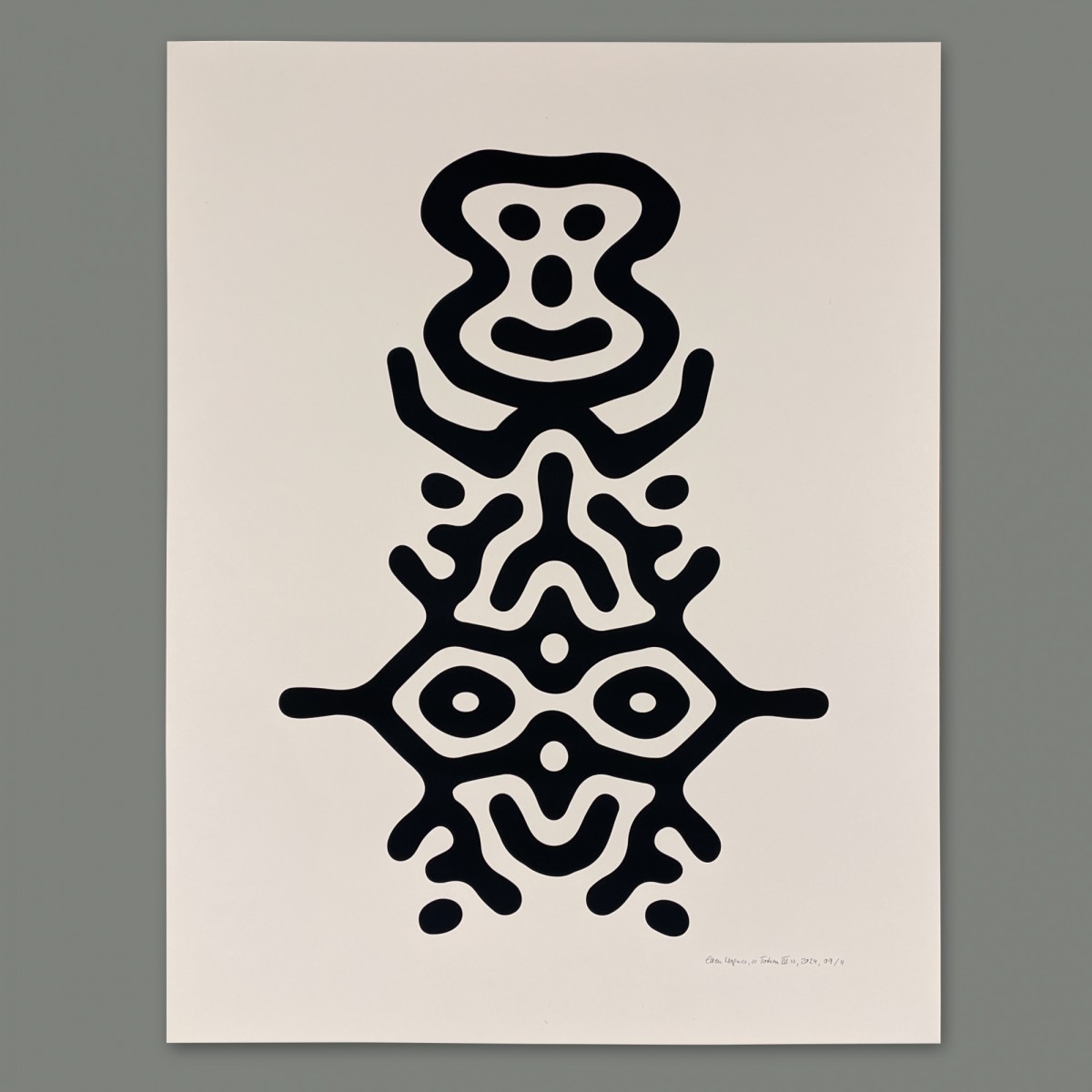 Print now - Riot later ● Totem IV - Handsiebdruck