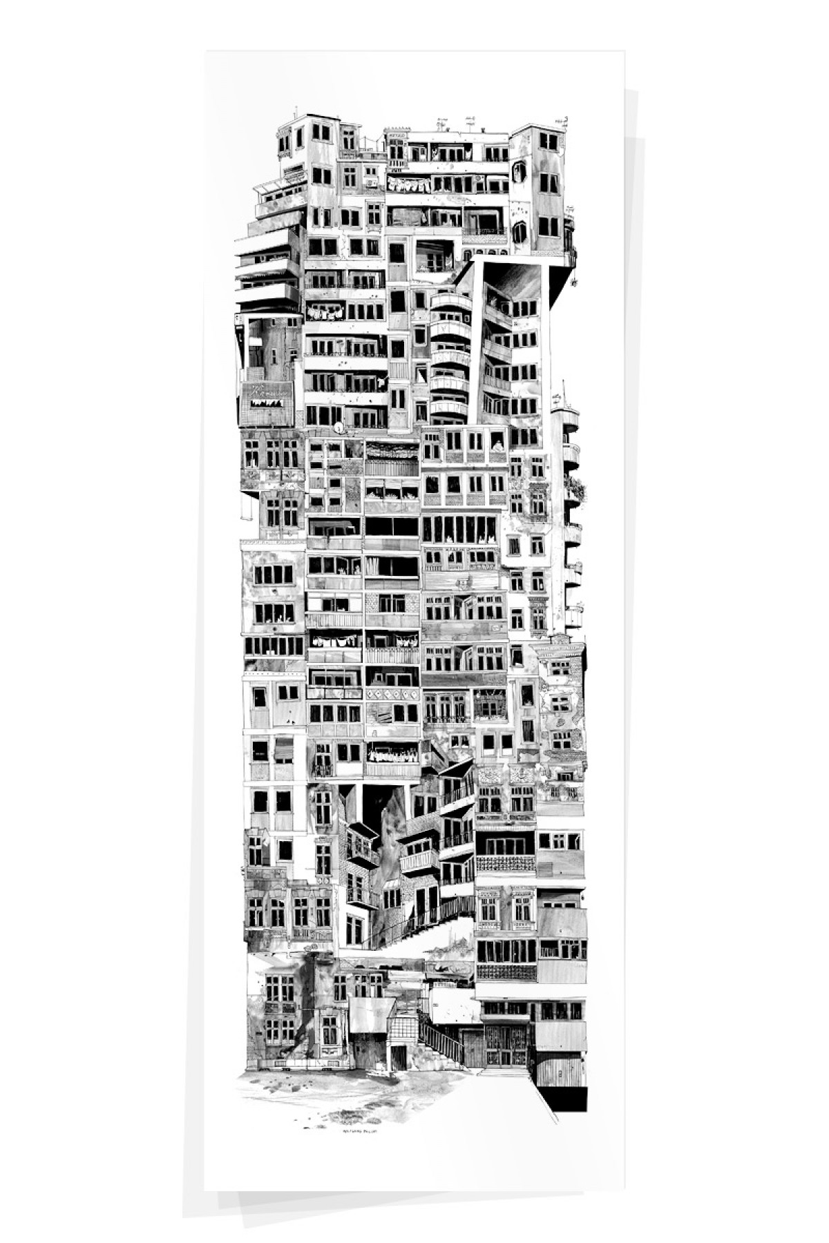 Wolfgang Philippi CIGLANE PLAKAT 35x95 cm
