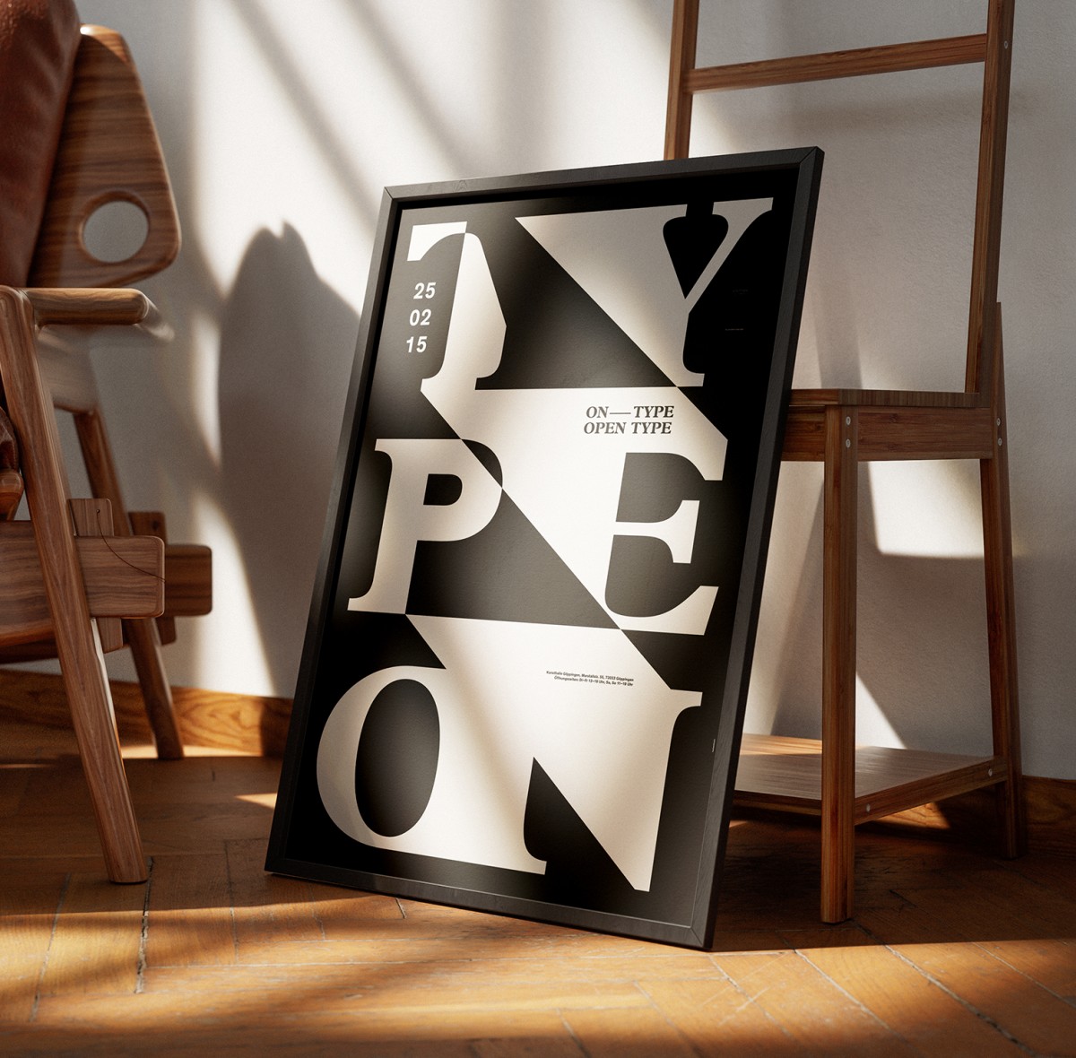 hinzkunst Plakat „On Type | Open Type“ DIN A1