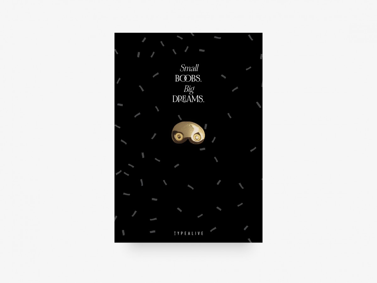 typealive / Pin / SOLID "Big Dreams"