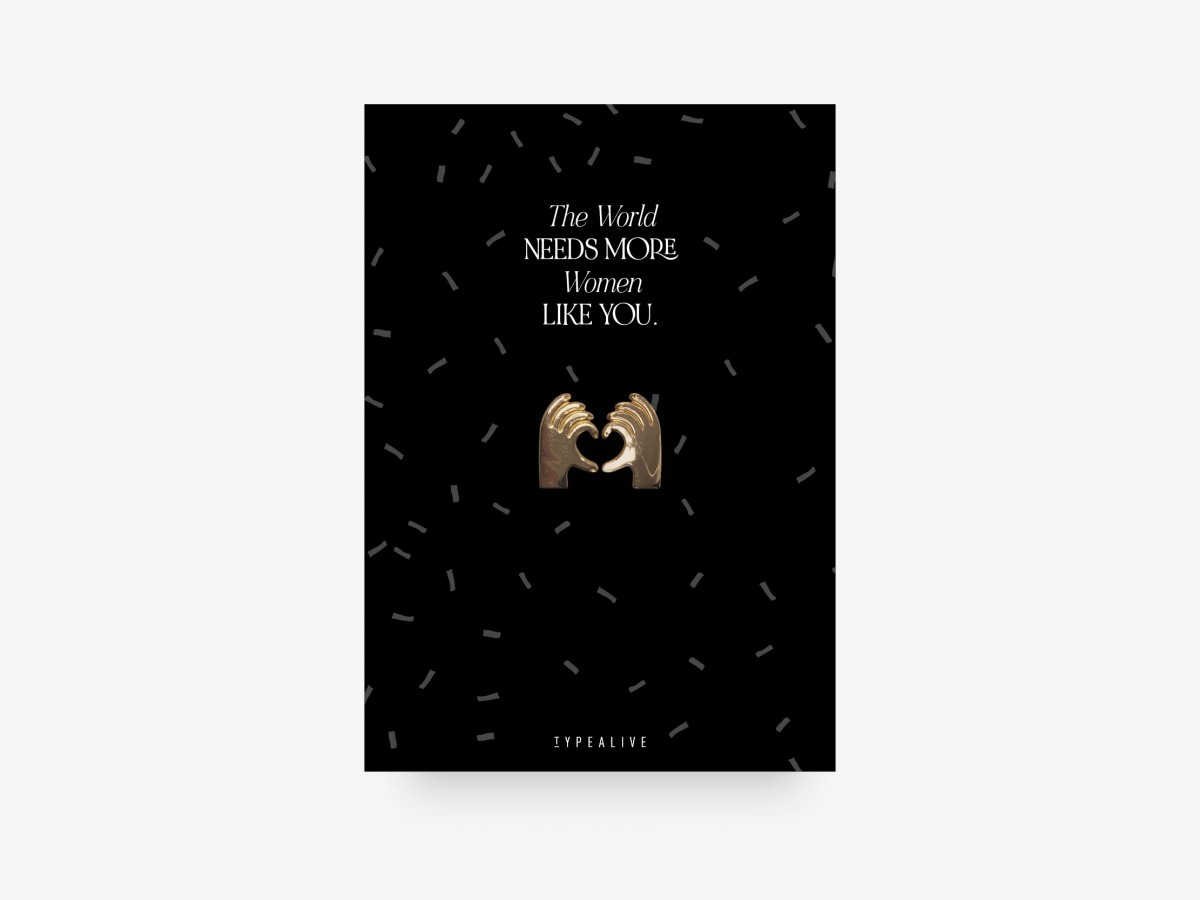 typealive / Pin(s) / SOLID "Women Like You"