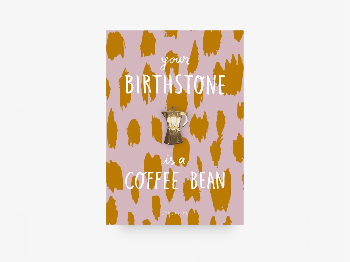 typealive / Pin / Birthstone