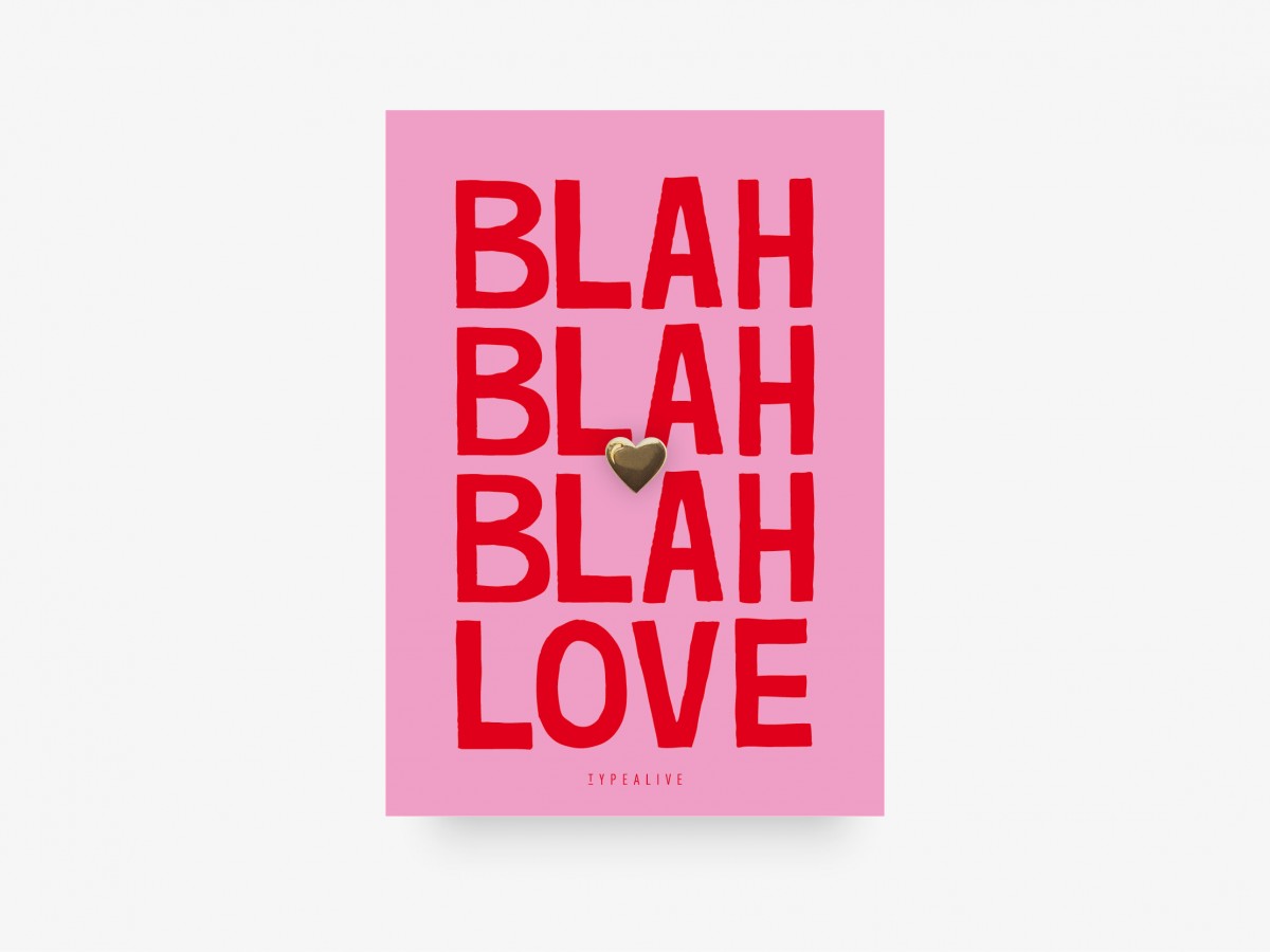 typealive / Pin / Blah Blah Love