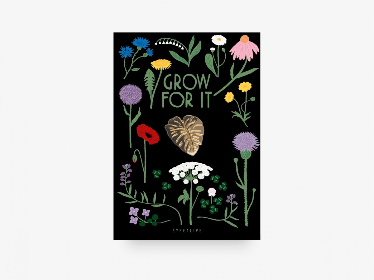 typealive / Pin / Grow For It