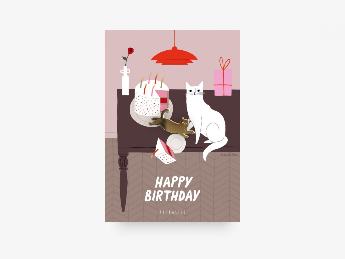 typealive / Pin / Happy Birthday