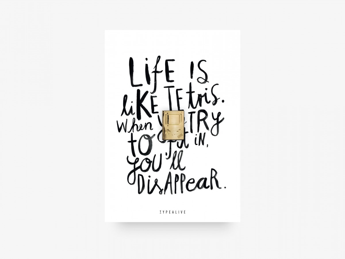 typealive / Pin / Life Is