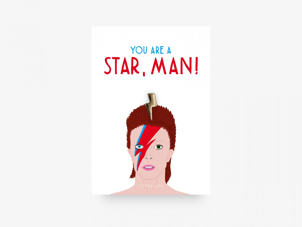 typealive / Pin / Star Man