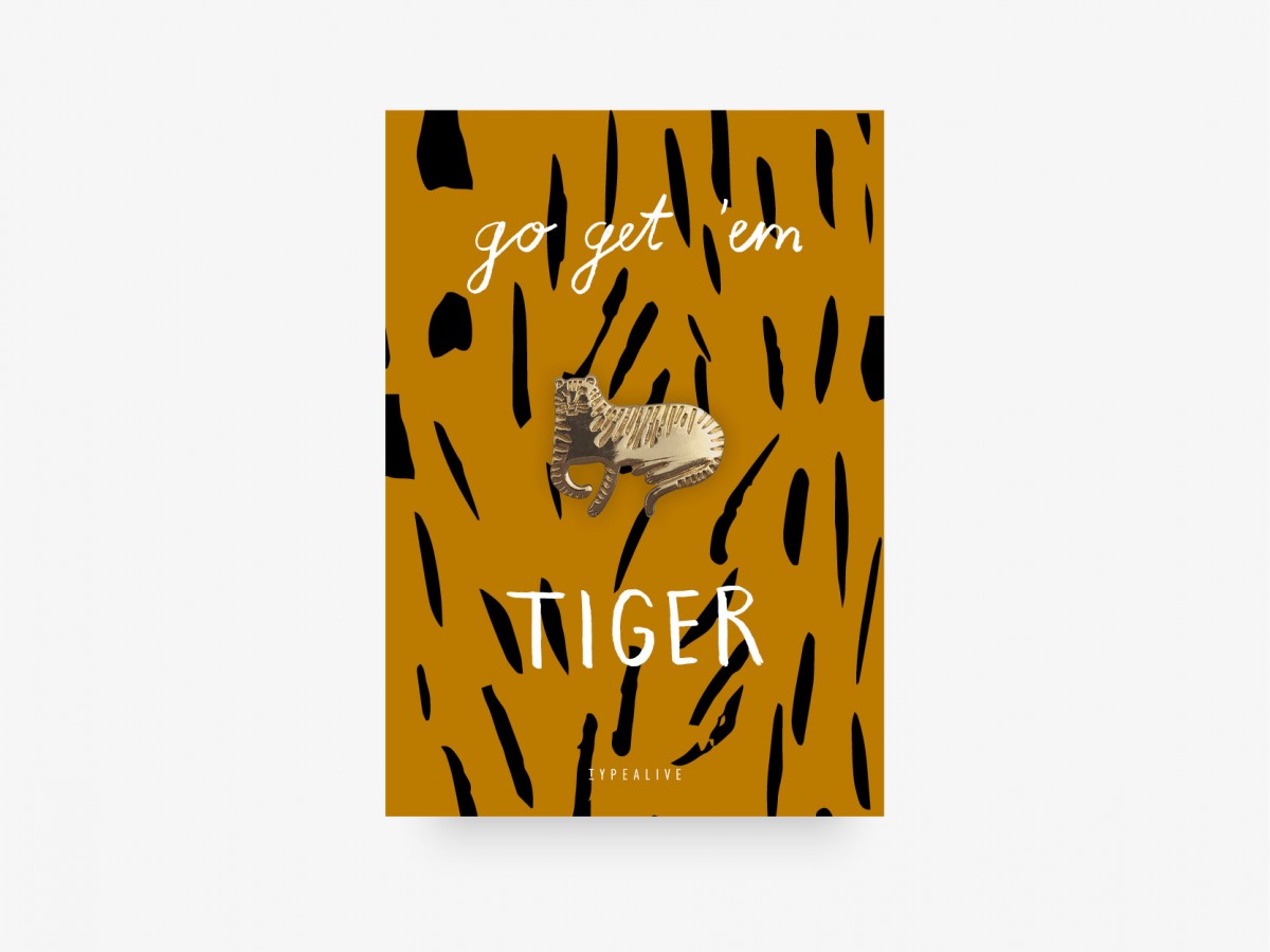 typealive / Pin / Tiger