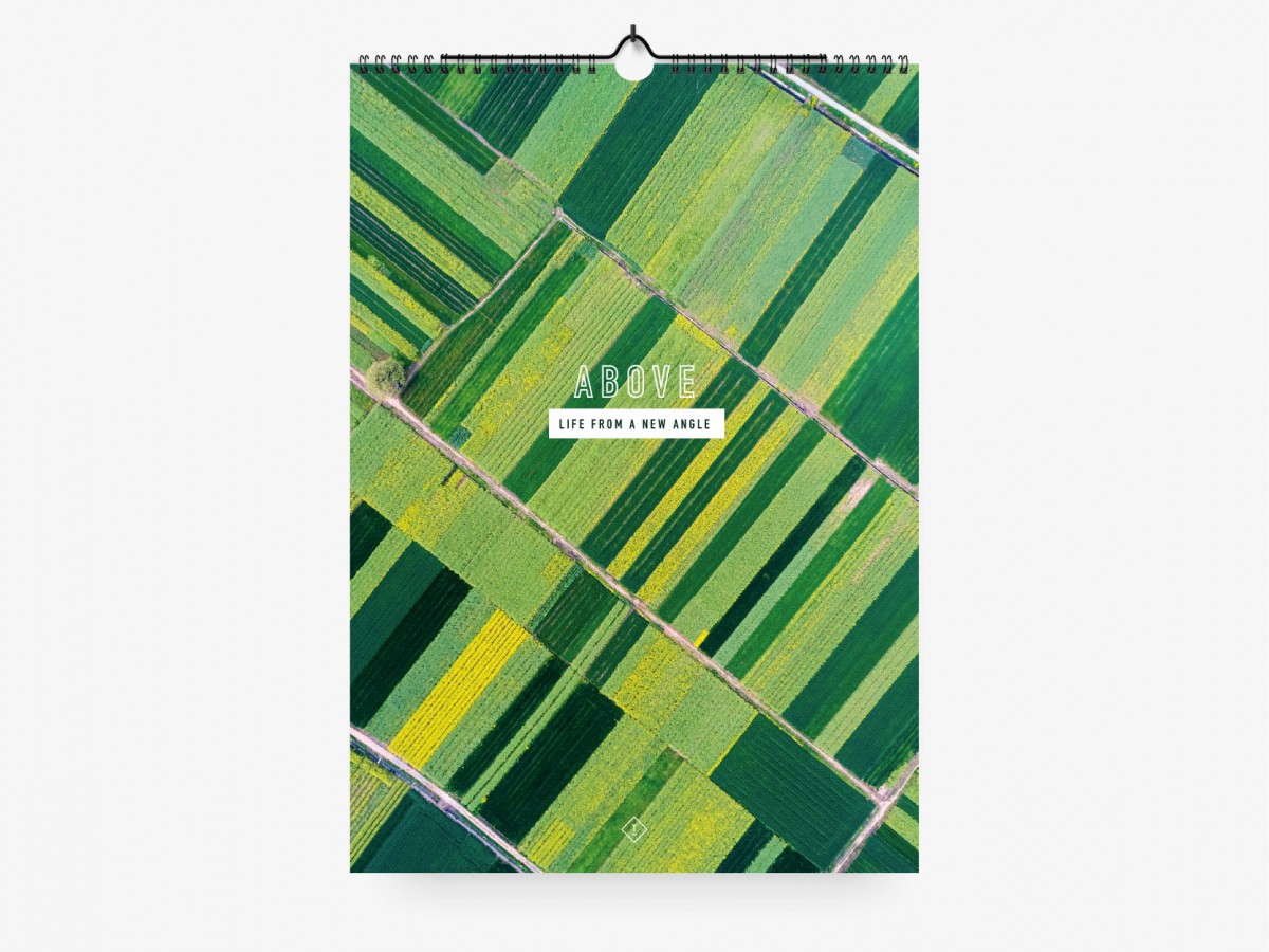 typealive / Wandkalender DIN A4 oder DIN A3  / Above