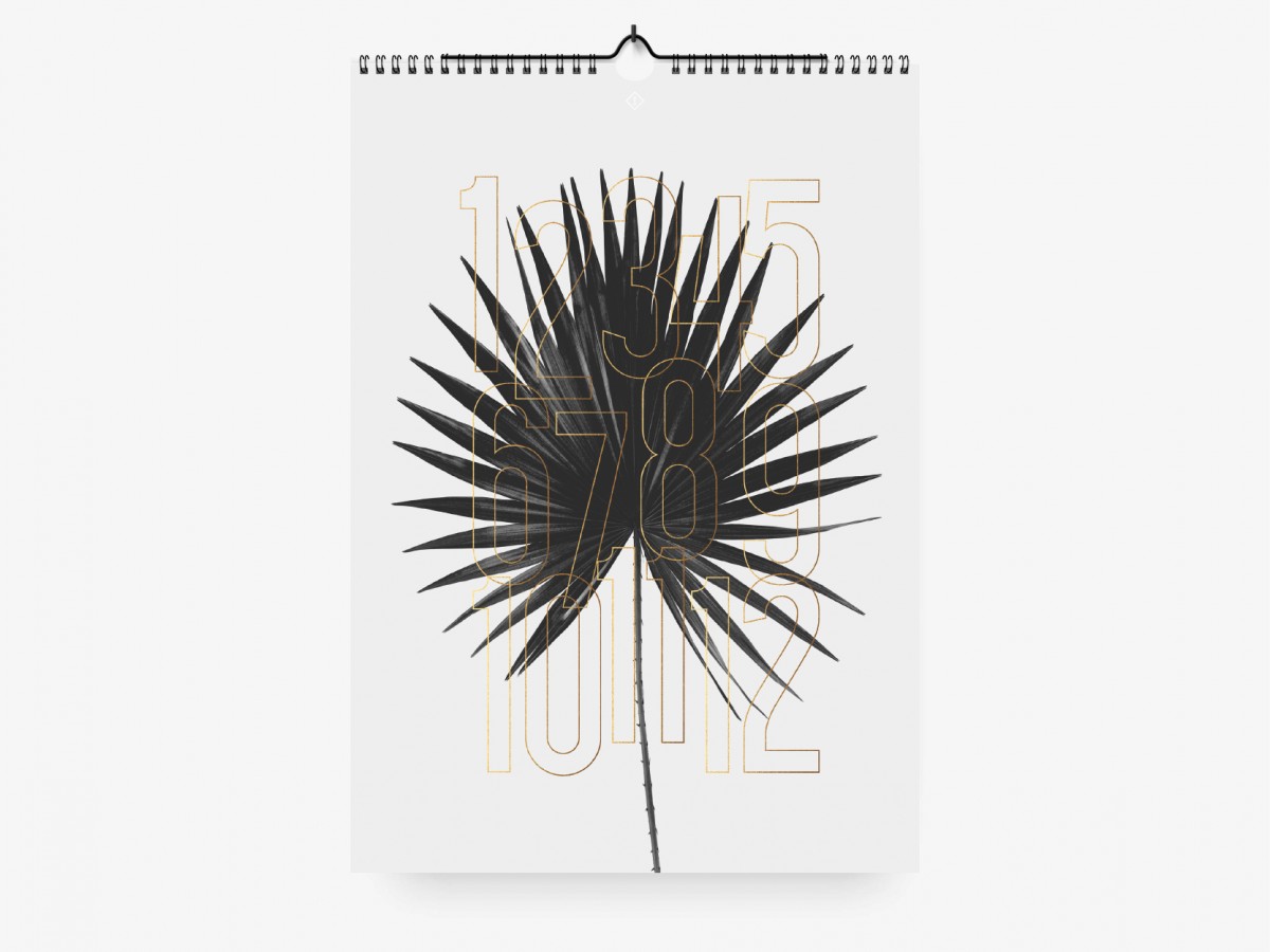 typealive / Wandkalender / Plants