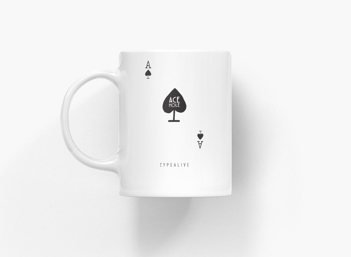 typealive / Tasse aus Keramik / Ace Hole