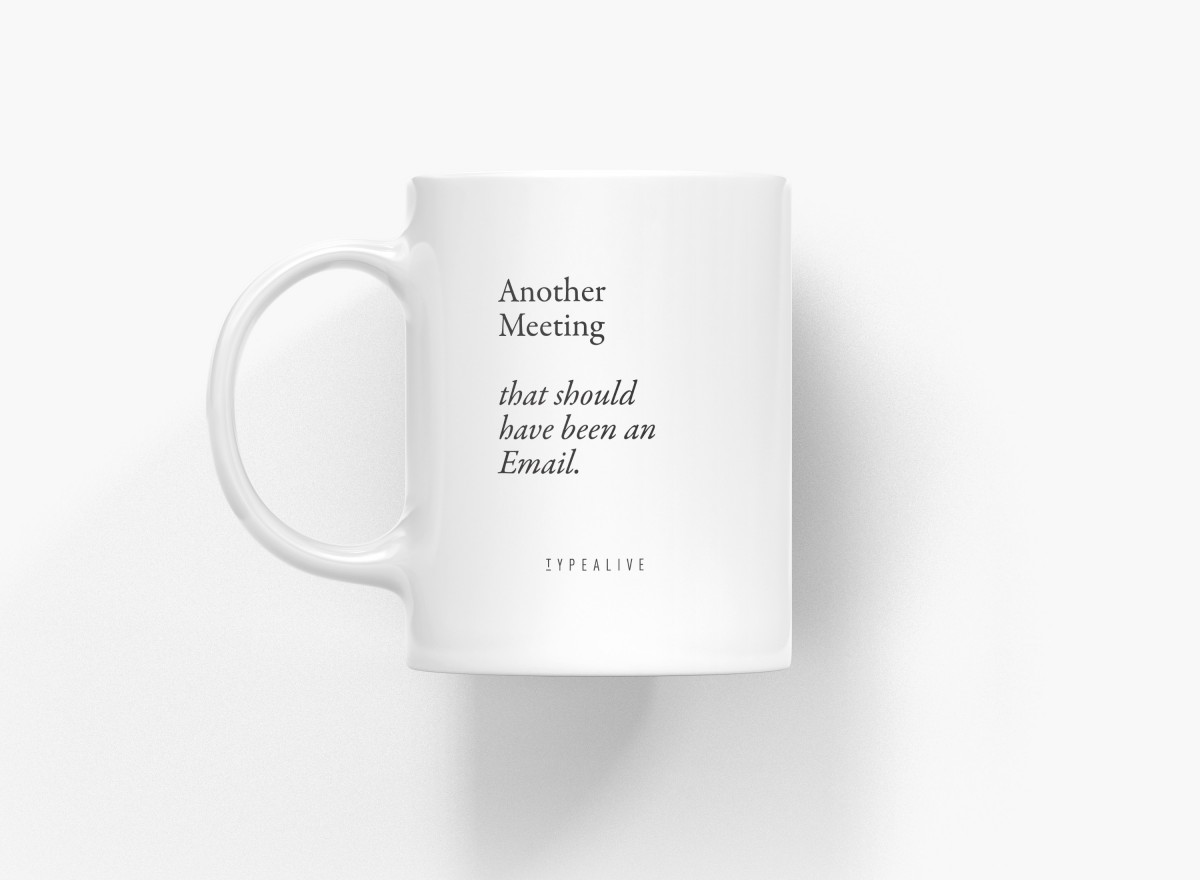 typealive / Tasse aus Keramik / Another Meeting