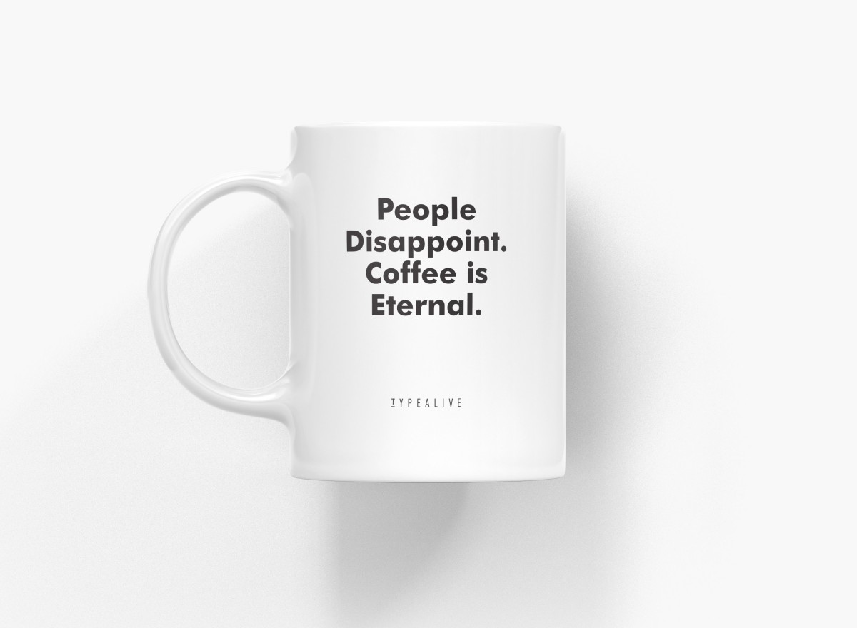 typealive / Tasse aus Keramik / Eternal