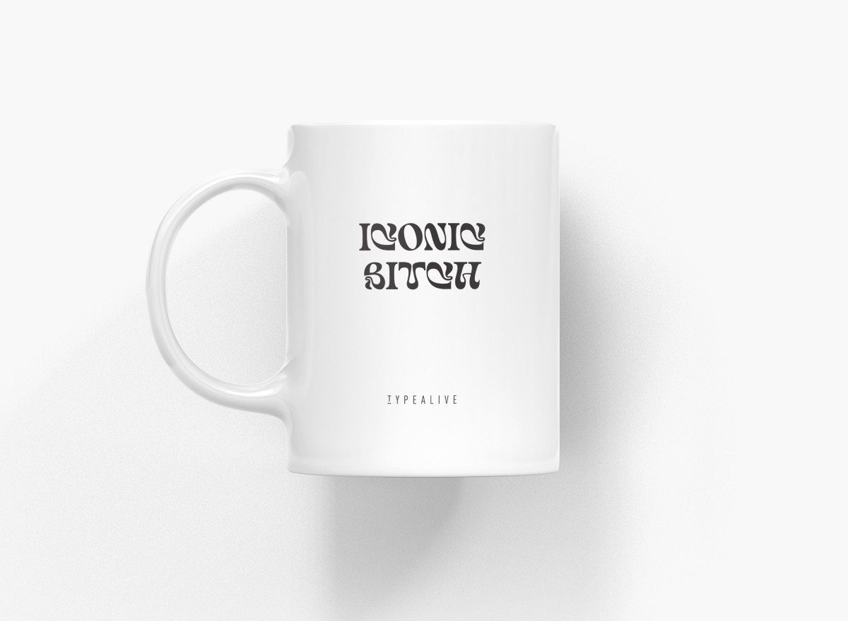 typealive / Tasse aus Keramik / Iconic