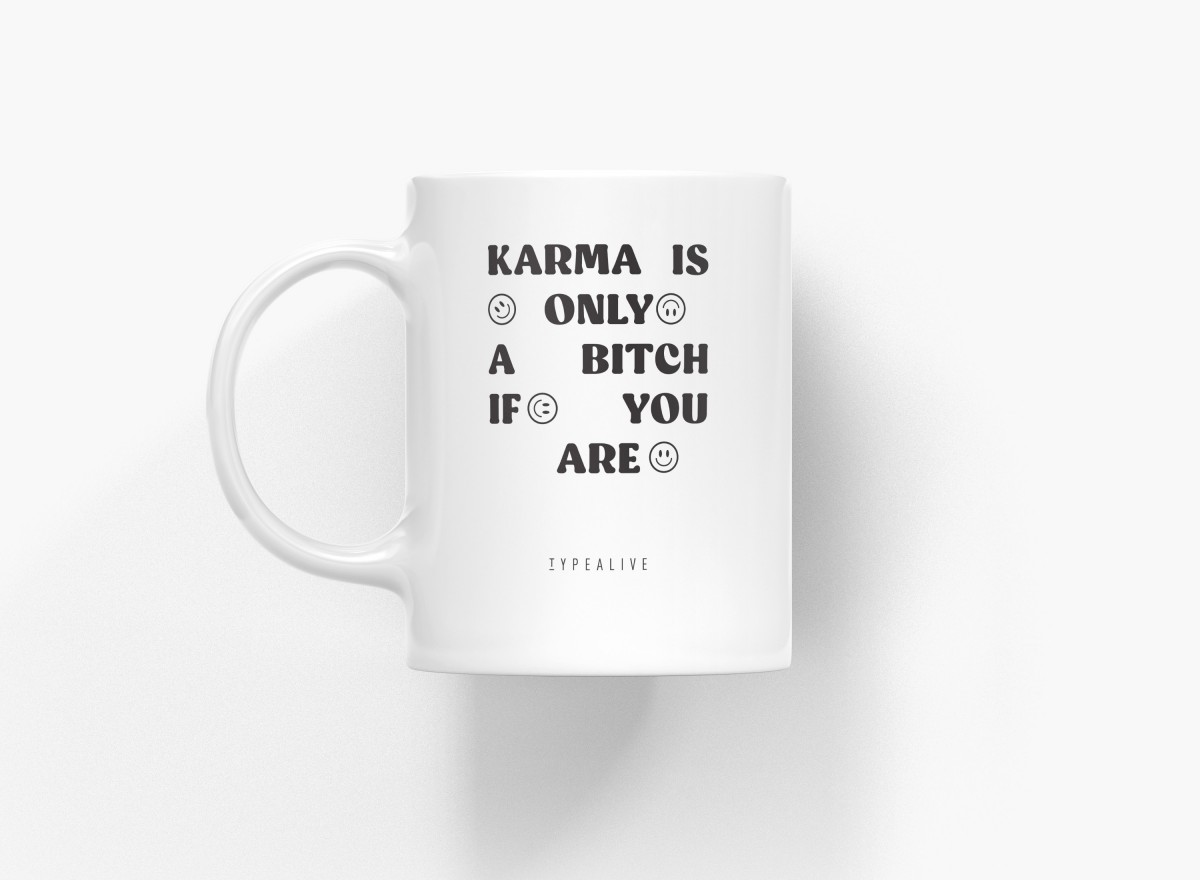 typealive / Tasse aus Keramik / Karma