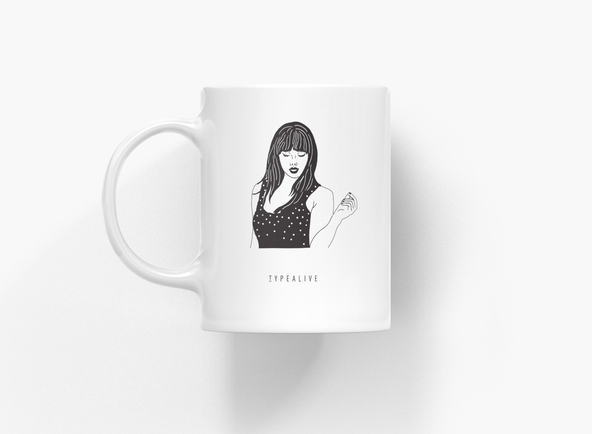 typealive / Tasse aus Keramik / Look