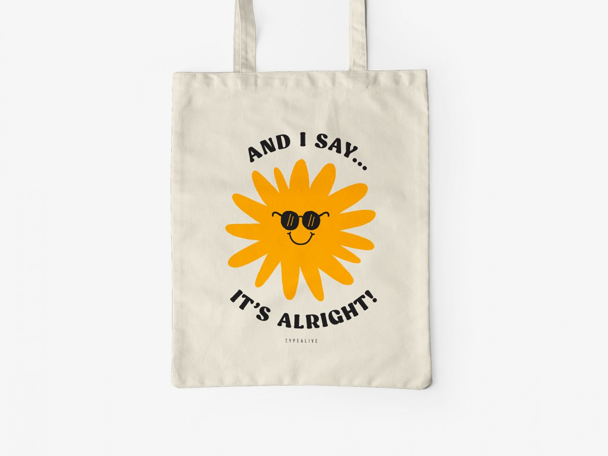 typealive / Baumwolltasche / And I Say