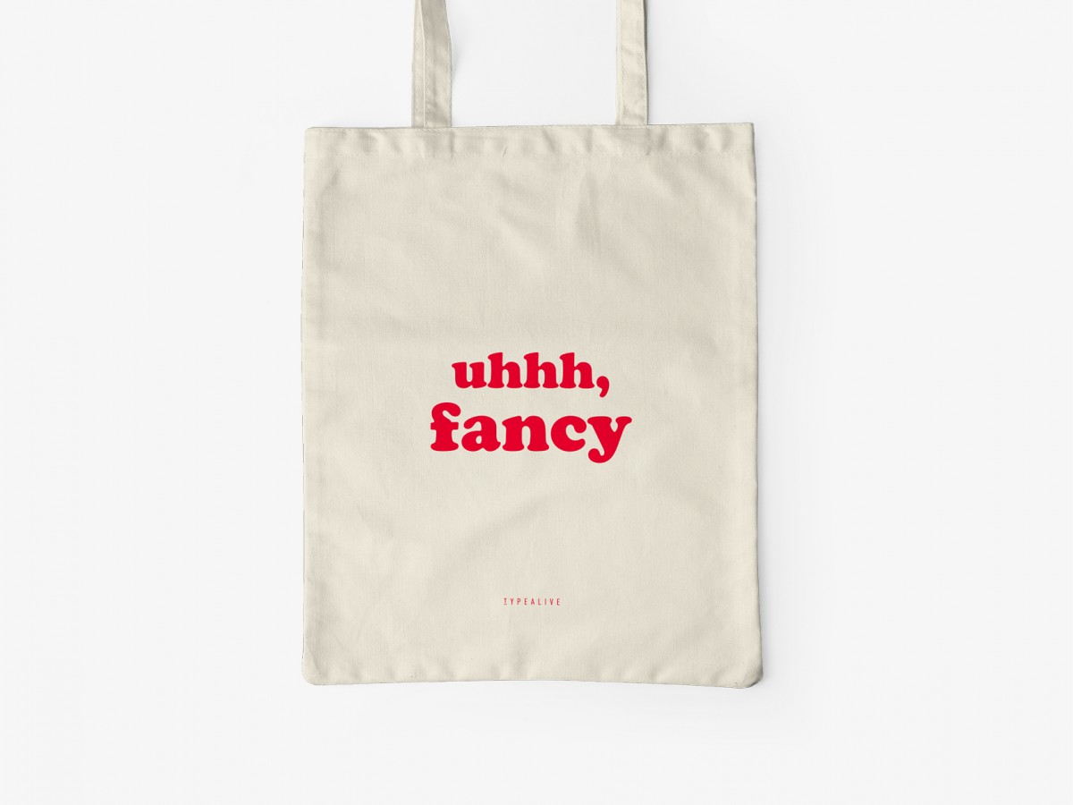 typealive / Baumwolltasche / Fancy / Natur