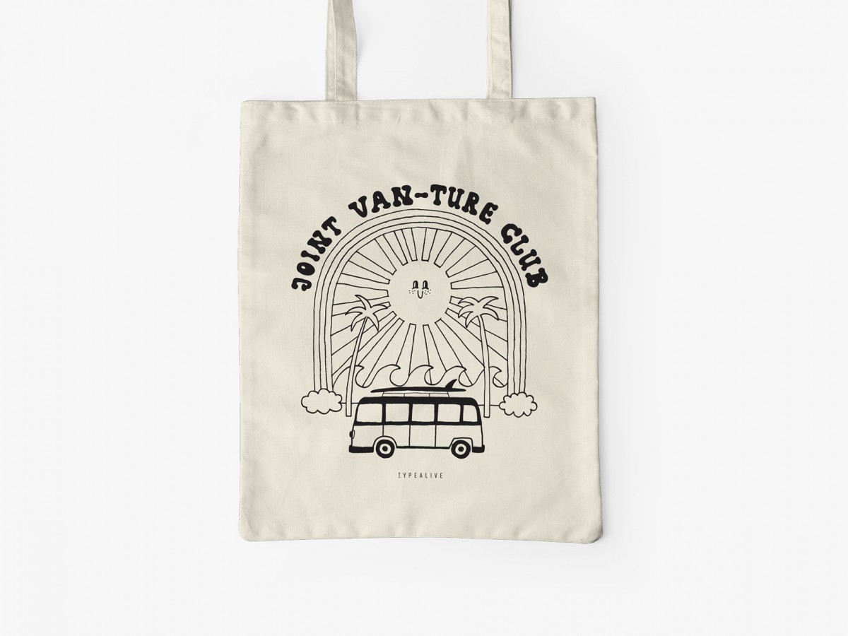 typealive / Baumwolltasche / Joint Van Ture