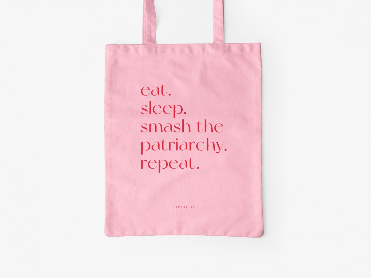 typealive / Baumwolltasche / Smash