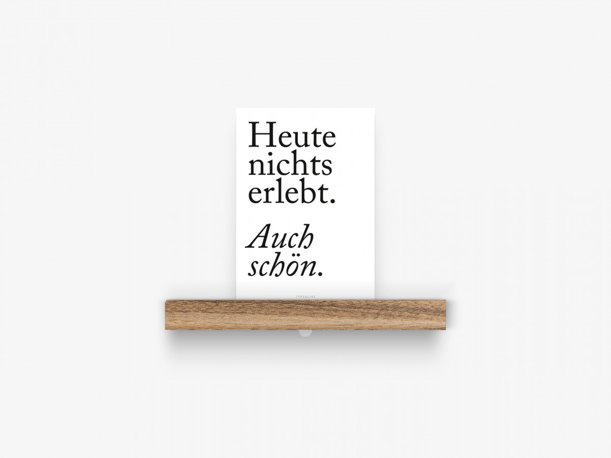 typealive / Postkartenleiste / Eiche (div. Formate)